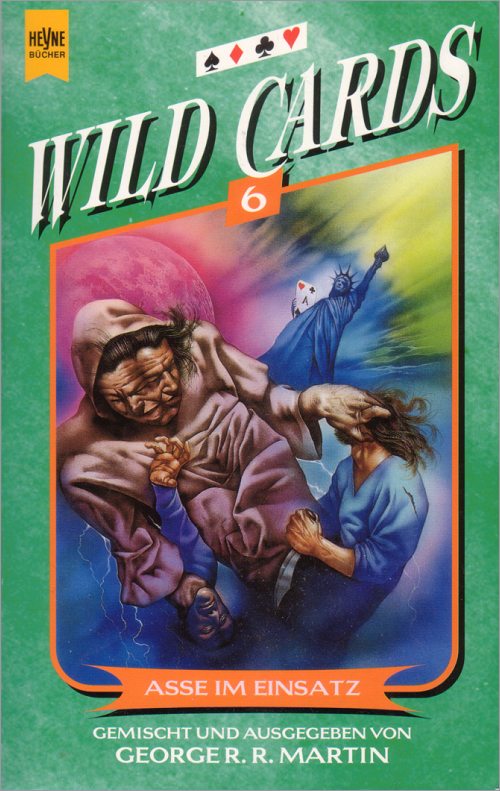 <i>Wild Cards IV: Aces Abroad</I>,<br />Heyne Paperback <br />1997