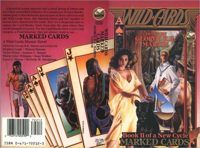 <i>Wild Cards XIV: Marked Cards</i>,<br />Baen Paperback 1994 (US),