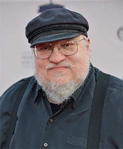 Dragon the line: George R.R. Martin and Donato Giancola make