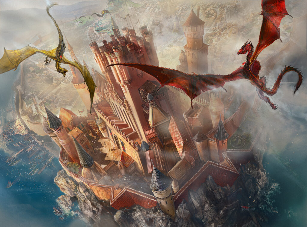 game of thrones dragons art